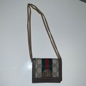 Gucci card case wallet